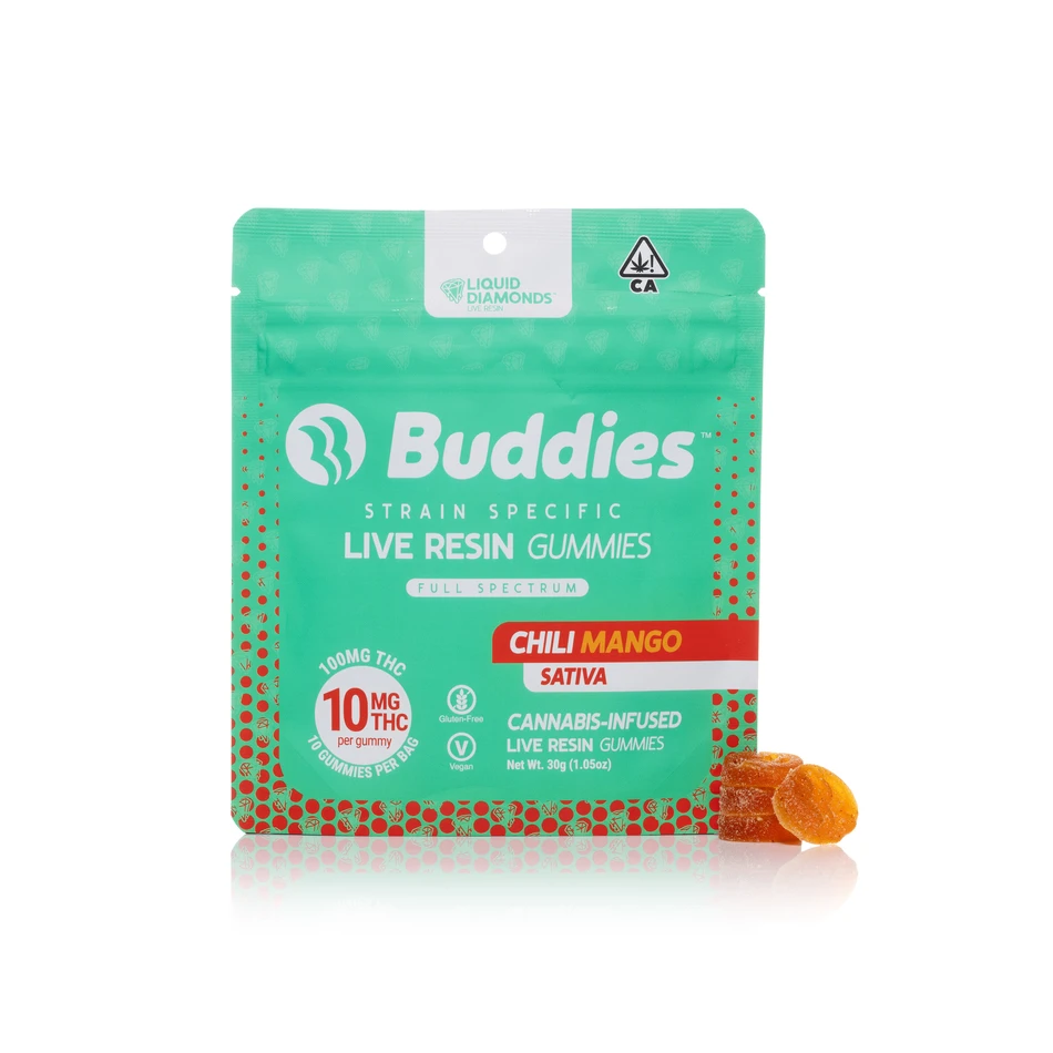 Buddies Infused Live Resin Gummies
